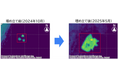 衛星データ等の変化を検知し、南シナ海で新たな埋め立て等を確認