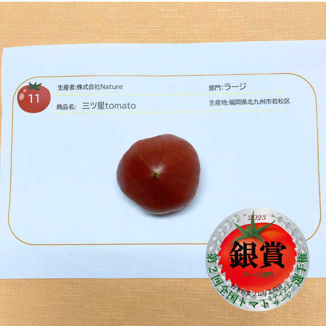 ラージ部門　銀賞　：三ツ星tomato