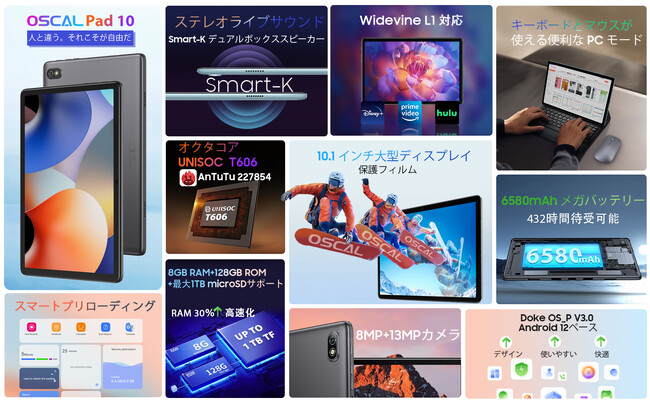 Blackview 7月末の大キャンペーン開始！！高性能タブレットが特価で