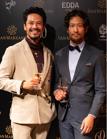 左からモデルのKenjiさん Takuさん 左からモデルのKenjiさん Takuさん