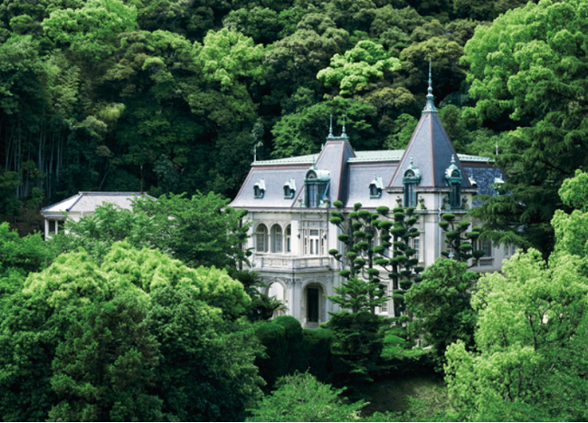 国の重要文化財“萬翠荘”と旬の桜を眺めながら楽しむ『松山市あおぞら健康マージャン交流大会 in 愛松亭』が開催【愛媛県 松山市】