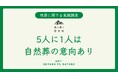 【調査結果】60代以上の5人に1人は山や海に眠る自然葬の意向あり。墓石すら置かず自然に還る埋葬が令和の新潮流に。