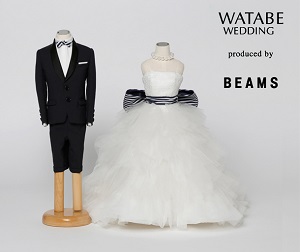 watabeワタベ × BEAMS ビームス ウエディングドレス＊-