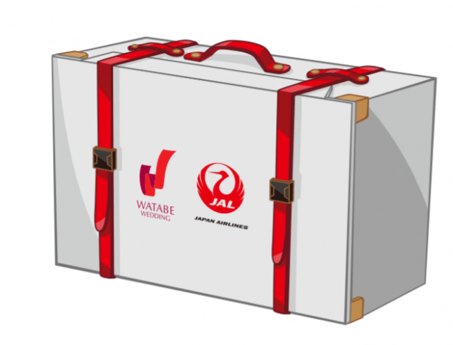 Jal ワタベウェディング ハワイ挙式をより安心で快適に Jal Wedding Dress Box 19年6月より新サービス開始 ワタベウェディング株式会社のプレスリリース