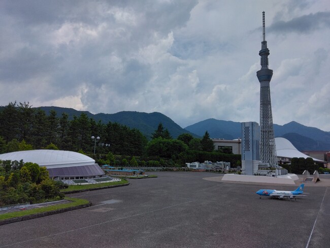 ２.現代日本ゾーン（東京ドーム付近）