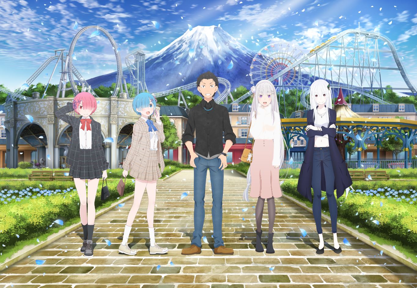 情報解禁第二弾 Re ゼロから始める富士急ハイランド生活 11 3 火 スタート コラボ内容 グッズ公開 富士急行のプレスリリース