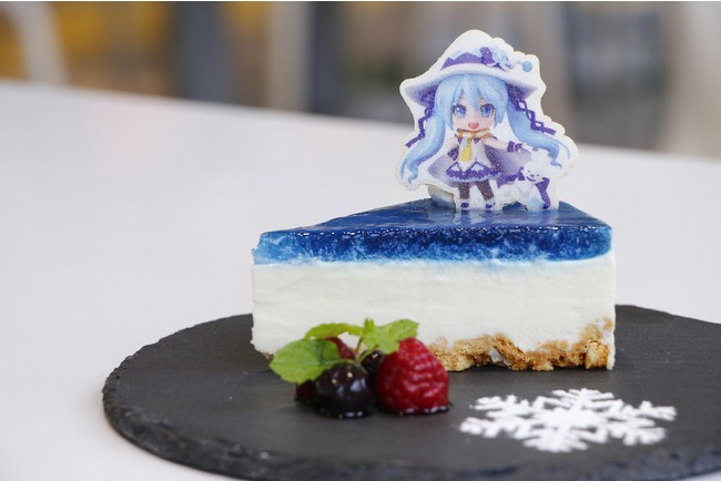 雪ミクカラーチーズケーキ ＜700円（★）＞