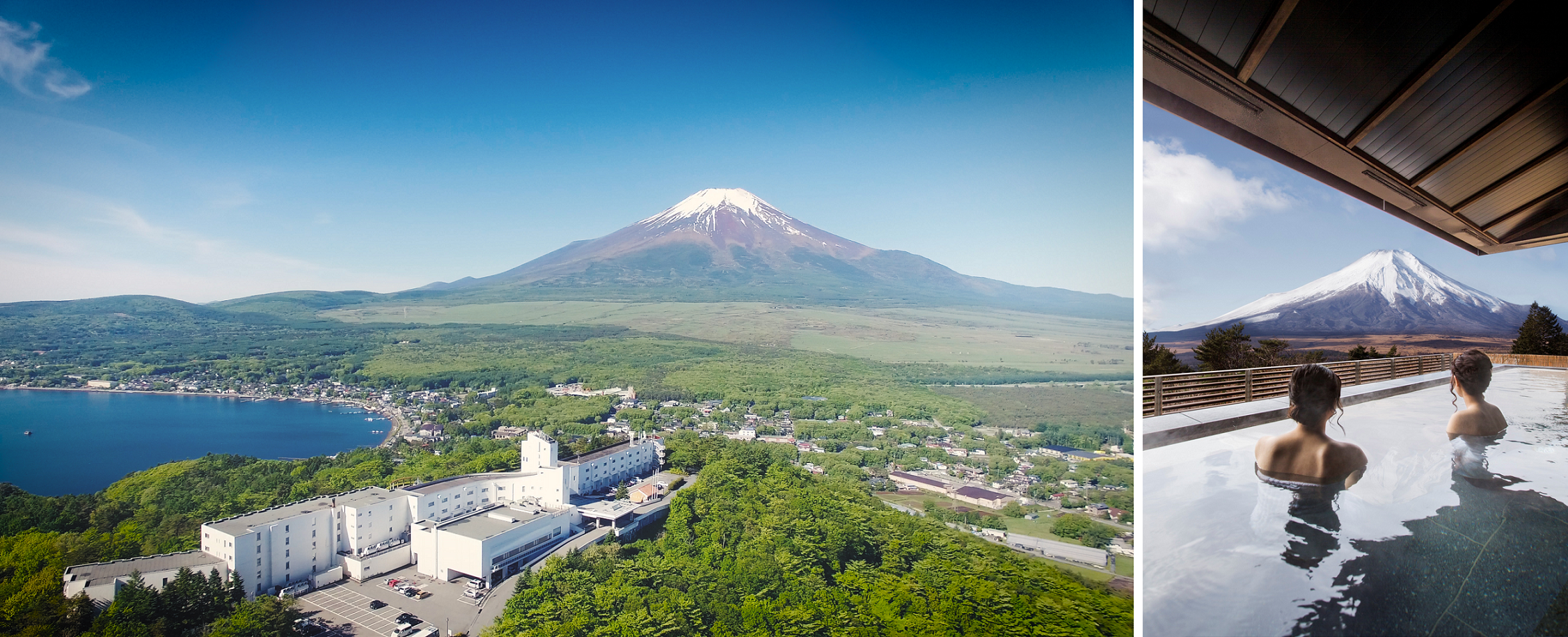 「ホテルマウント富士」伝統の恒例イベント。「富士山が見え