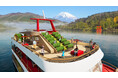 箱根・芦ノ湖に「黄金茶室」が煌めく新エンターテインメントシップ「箱根遊船 大茶会(だいちゃかい)」2025年12月、就航決定!