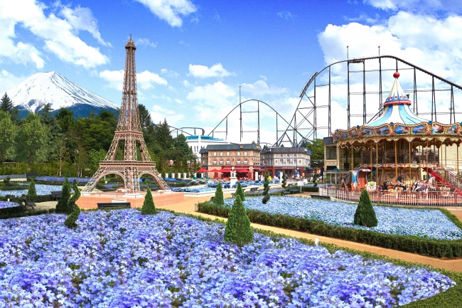 フランスの国花 アイリス で一面ブルーに染まる ブルーガーデン 4月21日 土 登場 富士急行のプレスリリース