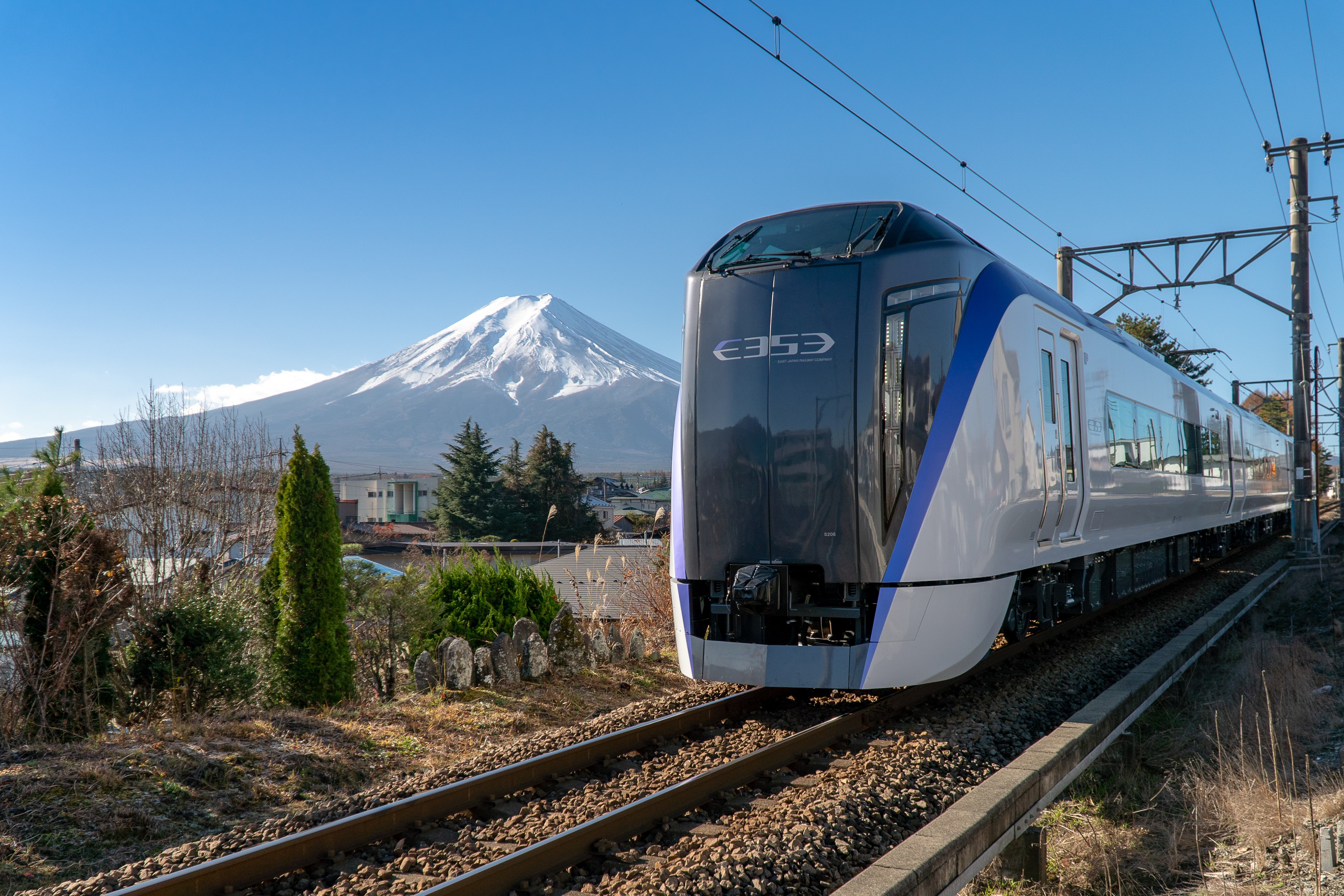 新宿から富士山までダイレクトに毎日２往復 富士急行・ＪＲ直通特急