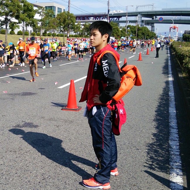 大阪マラソン　昨年の様子