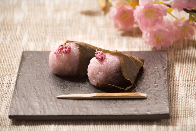 道明寺の桜餅 道明寺の桜餅