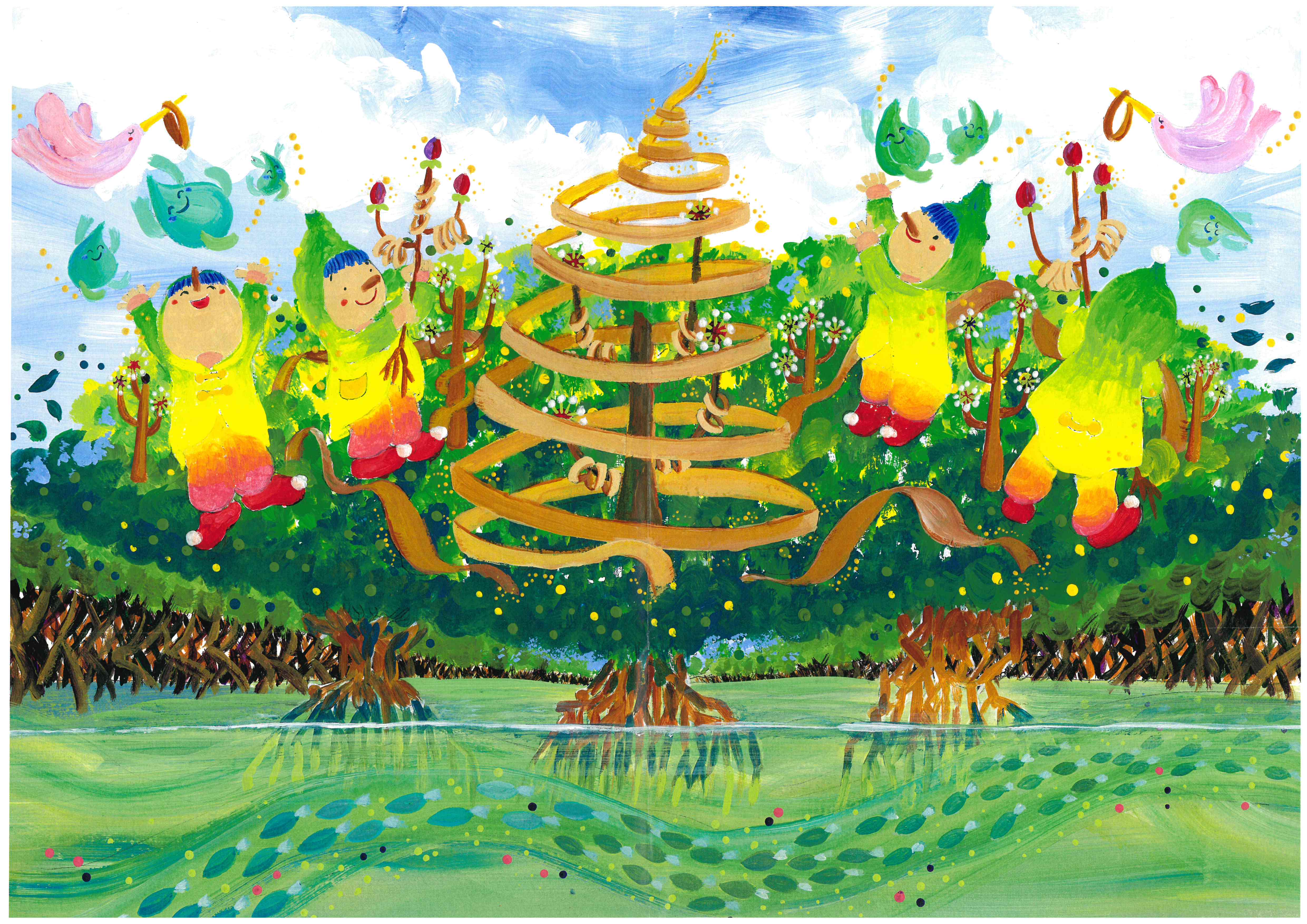 テープの巻心を集めて緑の地球を守ろう 第11回 ニチバン巻心ecoプロジェクト を実施 ニチバン株式会社のプレスリリース