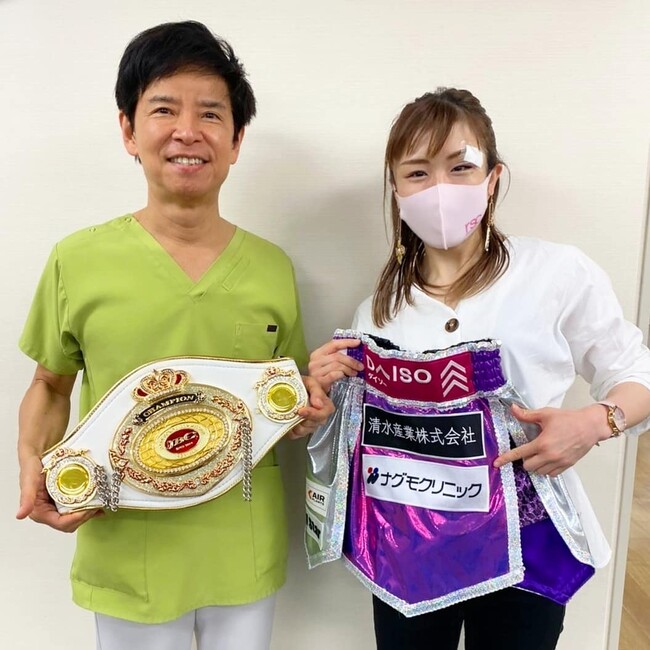 ナグモクリニック東京の 戦うナース こと谷山佳菜子がボクシング世界タイトルマッチに挑戦します 時事ドットコム