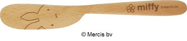 木製バターナイフ　ミッフィー