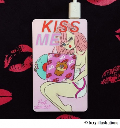 KISS ME  Mobile Battery 2