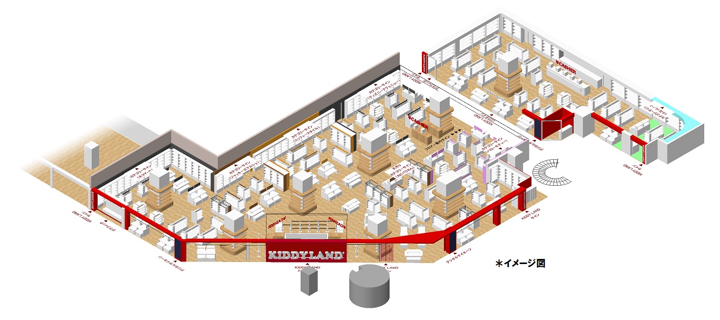 2017年4月1日 土 キデイランド大阪梅田店 リニューアルオープン 株式会社キデイランドのプレスリリース