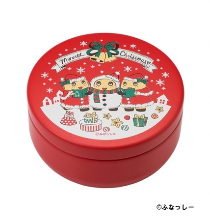Funassyi Holy Christmas 紅茶缶