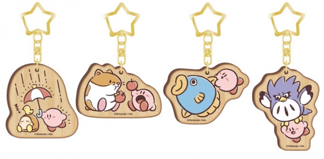 星のカービィ　木製チャーム