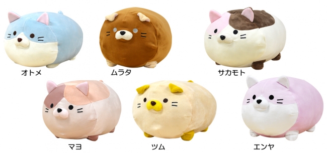 翌日発送ごろねこサミット温感素材であったかぬいぐるみ printwaka.com