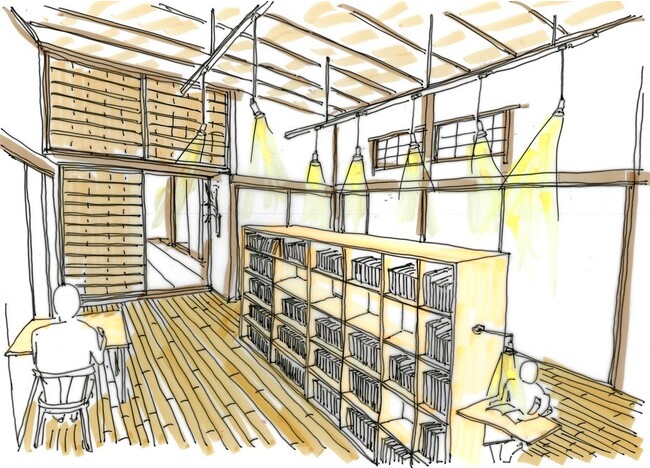 お寺の跡地サービス付きのゲストハウスの開設
