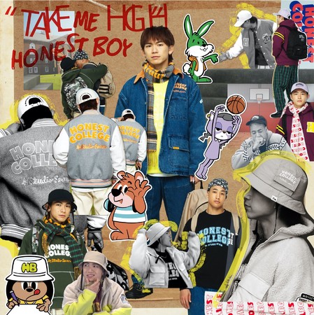 2020.10.23 配信シングル HONEST BOY「TAKE ME HIGH」 (LDH Records）