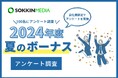 【2024年の夏のボーナス】今年の夏の総額は「10万円～30万円未満」が最多。使い道は「貯金」が6割で「満足できる金額ではないので消費意欲がわかないから貯金する」という声も。