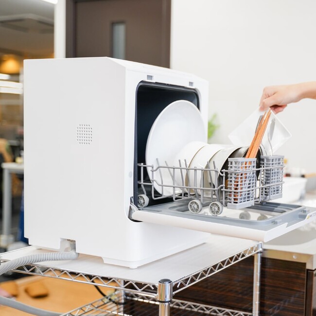 値引きする 食洗機 工事不要 ラクア STTDWADB ブラック 黒 サンコー