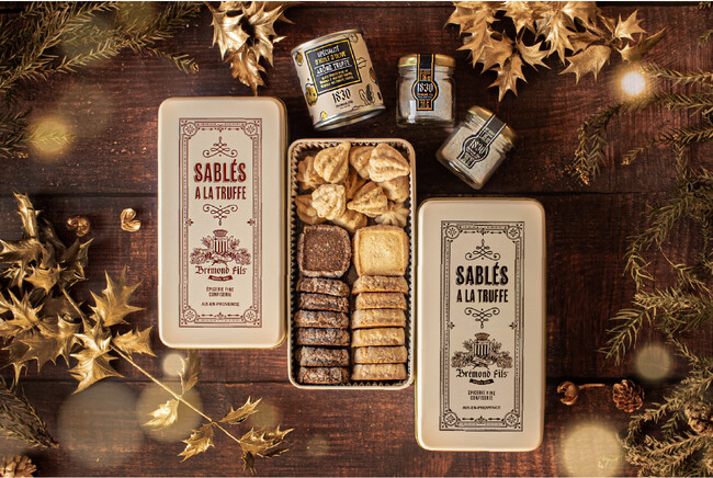 贅沢白黒トリュフのサブレ&メレンゲ 贅沢白黒トリュフのサブレ&メレンゲ