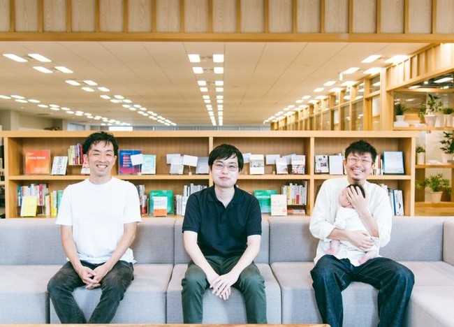 4MEETSプロジェクトメンバー左から、 大澤允之氏、PR TIMES村上伊周、澤田知之氏