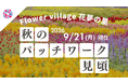 【広島／世羅】コキア・秋のパッチワークが見ごろです　コキアとコスモスの丘《Flower village 花夢の里》