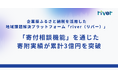 企業版ふるさと納税プラットフォーム「river」、寄付相談機能を通じた寄附実績が累計3億円を突破