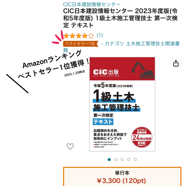 変革のパワーを授ける・願望成就 定価3万円！2級土木施工管理技士 第一