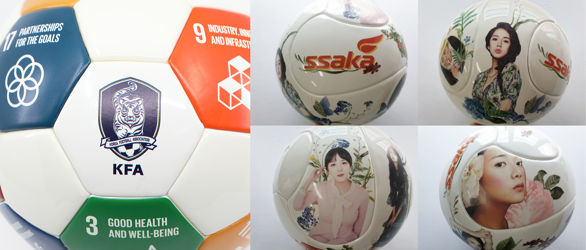 韓国唯一のサッカーボールメーカーssaka 高品質カスタムフォトボールを武器に日本市場へ進出 有限会社ssakaのプレスリリース