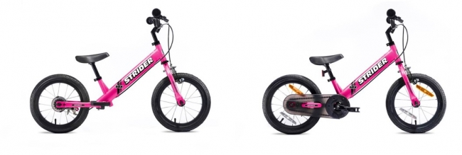 Strider bike outlet 14x pink