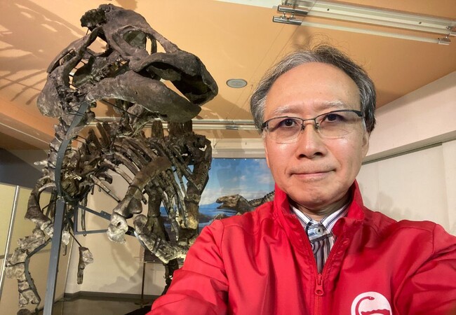 【むかわ町穂別博物館 館長 櫻井 和彦氏】 【むかわ町穂別博物館 館長 櫻井 和彦氏】