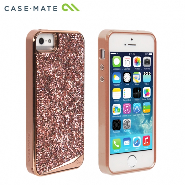 水晶を使ったゴージャスなiPhoneSE 用 ケース「Case-Mate iPhoneSE