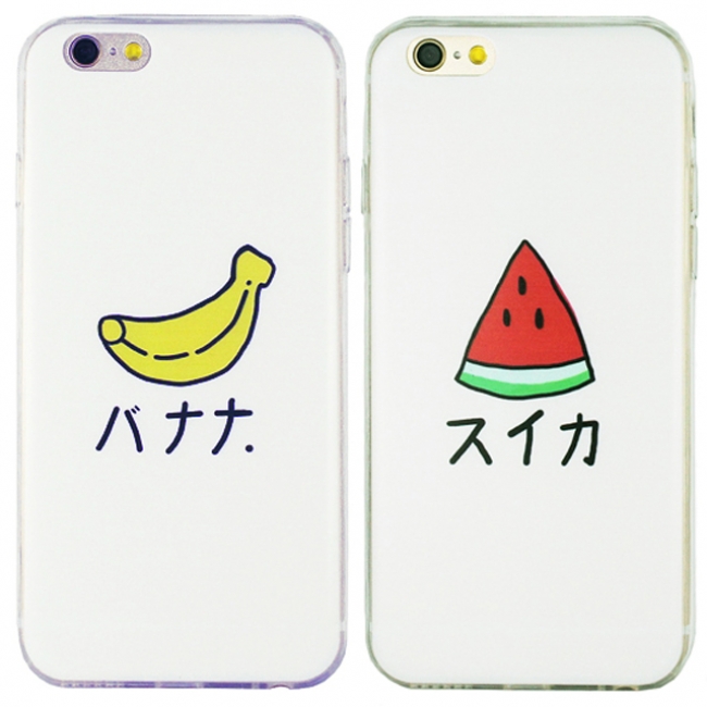 Iphone6s 6 用の かわいいイラストがプリントされたケース Gaugau