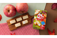 これから旬を迎える国産ふじりんごのクリームをサンド 期間限定「ビスコ<焼きりんご>」 10月1日(火)より全国発売