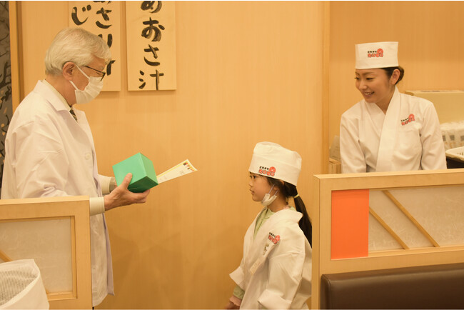 安藤美姫さん寿司
