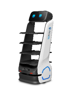最新型自律走行配膳配送ロボット