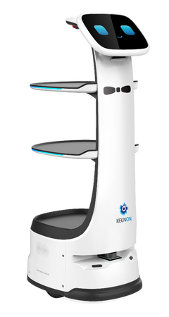 最新型自律走行配膳配送ロボット