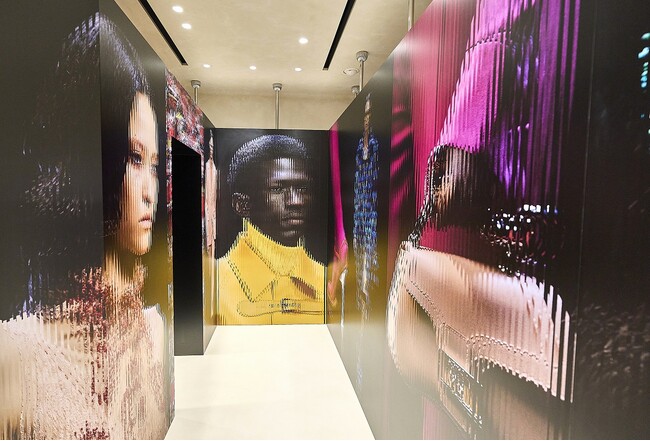 LANVIN GINZA STORE B1F ／ REMIX the TIMES EXHIBITION
