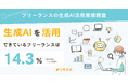 生成AIを活用できているフリーランスは14.3%|フリーランスの生成AI活用実態調査2024