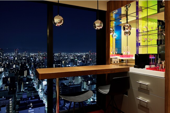 部屋からの夜景（イメージ）