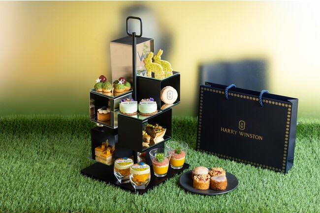 HARRY WINSTON “Tea in the Winston Maze”アフタヌーンティー（イメージ）