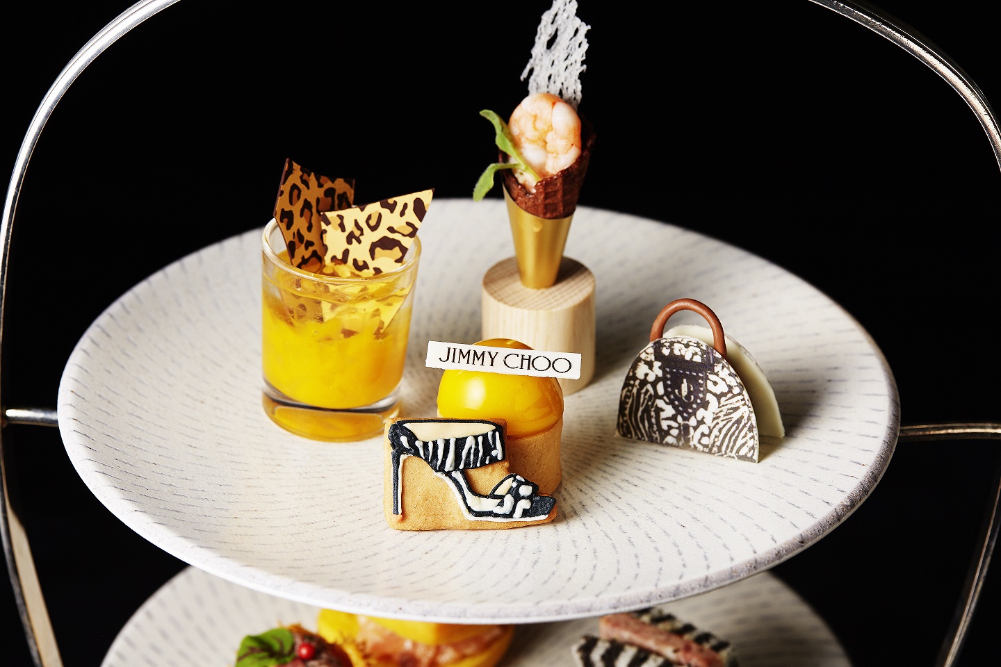 【ザ・リッツ・カールトン大阪】JIMMY CHOOとのコラボレーション第2弾として「2020年春夏コレクション」がテーマのアフタヌーンティーを1月25日より提供開始