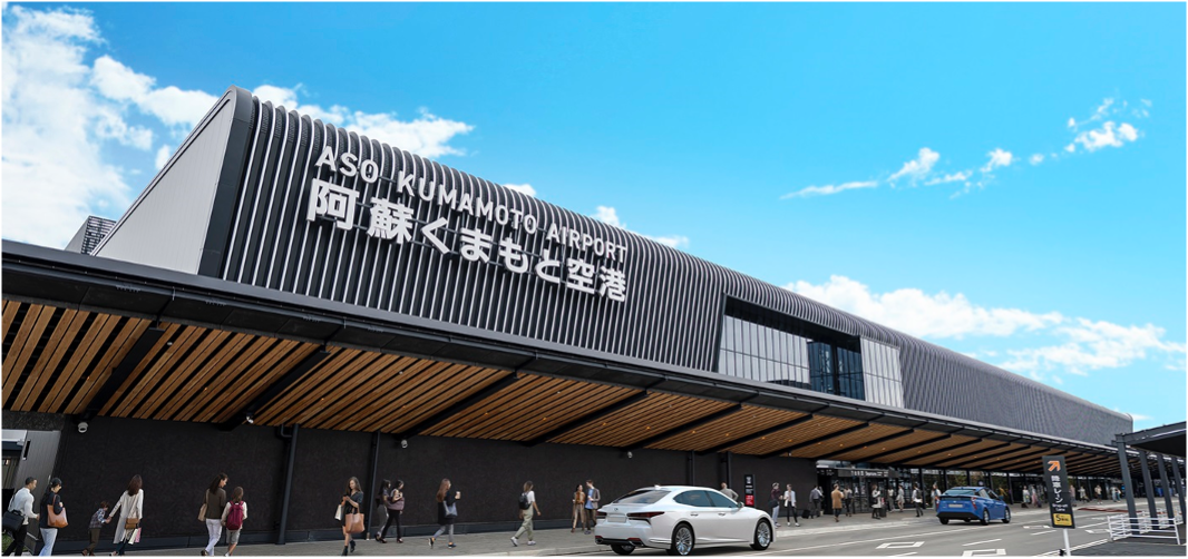 『熊本地震からの創造的復興のシンボル』阿蘇くまもと空港 新旅客ターミナルビル 3月23日(木)オープン!|熊本国際空港株式会社のプレスリリース