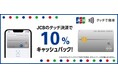 JCBのタッチ決済で10%キャッシュバックするキャンペーンを11月16日(木)より開始